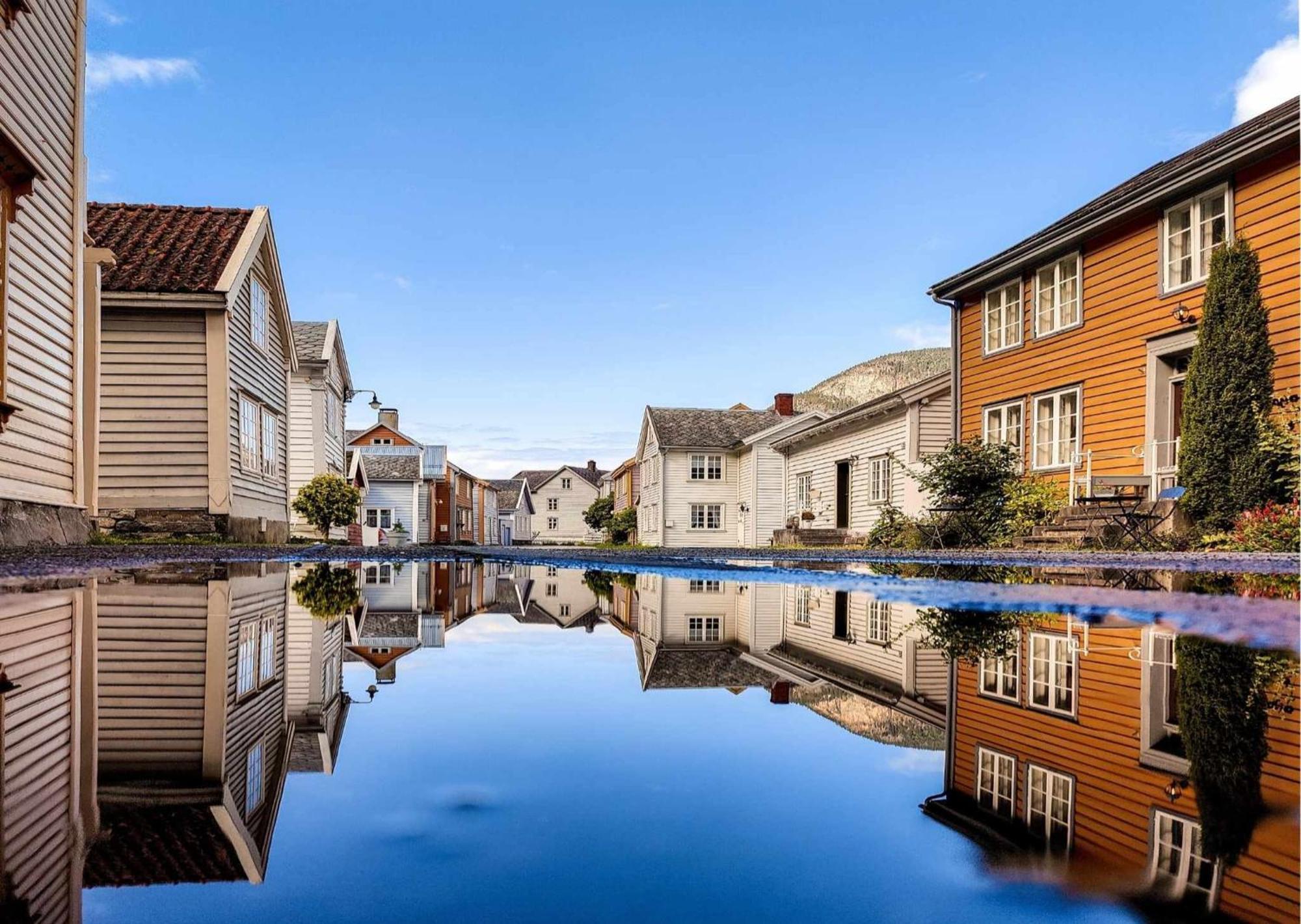 Kvammehuset Pa Gamle Laerdalsoyri Villa Dış mekan fotoğraf