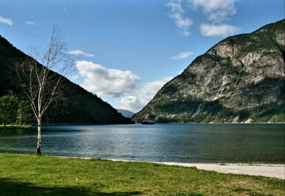 Kvammehuset Pa Gamle Laerdalsoyri Villa Dış mekan fotoğraf