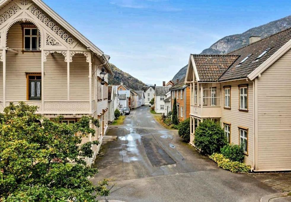 Kvammehuset Pa Gamle Laerdalsoyri Villa Dış mekan fotoğraf