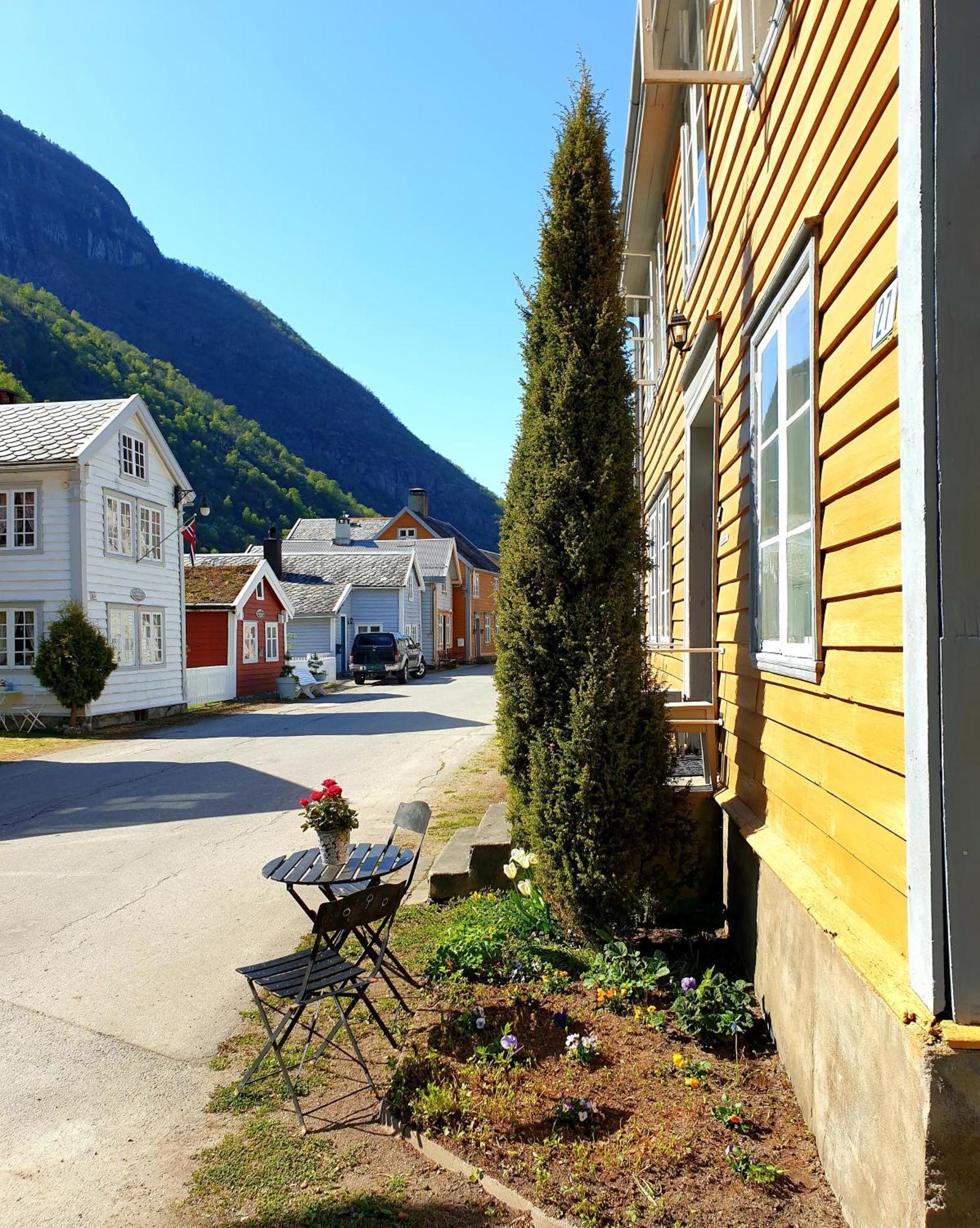 Kvammehuset Pa Gamle Laerdalsoyri Villa Dış mekan fotoğraf