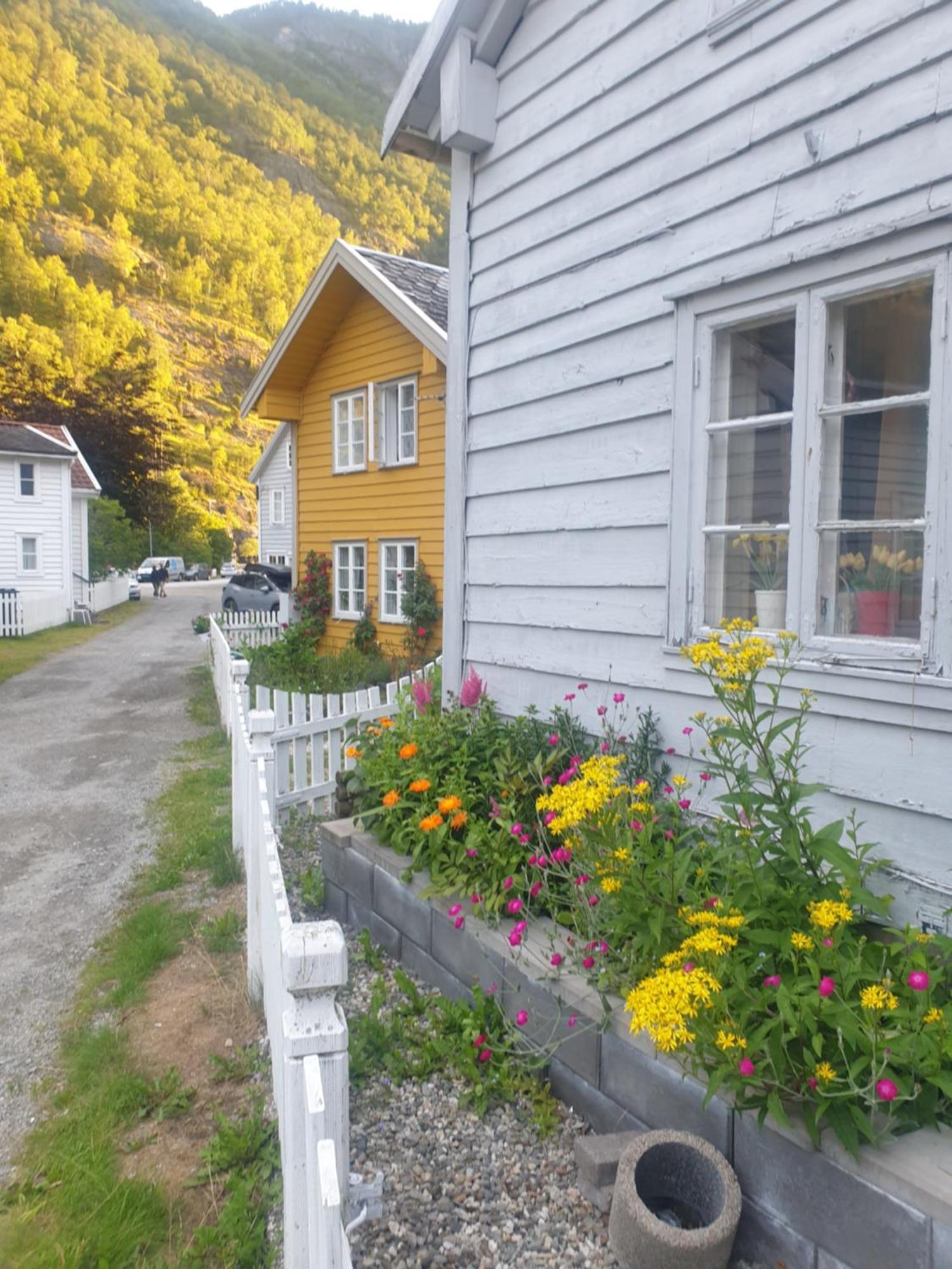 Kvammehuset Pa Gamle Laerdalsoyri Villa Dış mekan fotoğraf